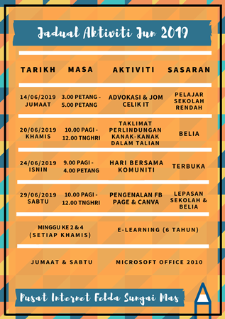 JADUAL AKTIVITI JUN