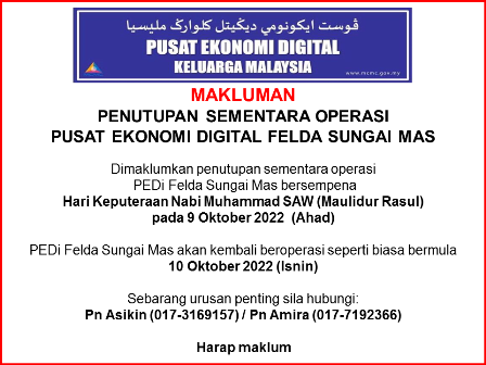 Notis Maulidur Rasul 2022